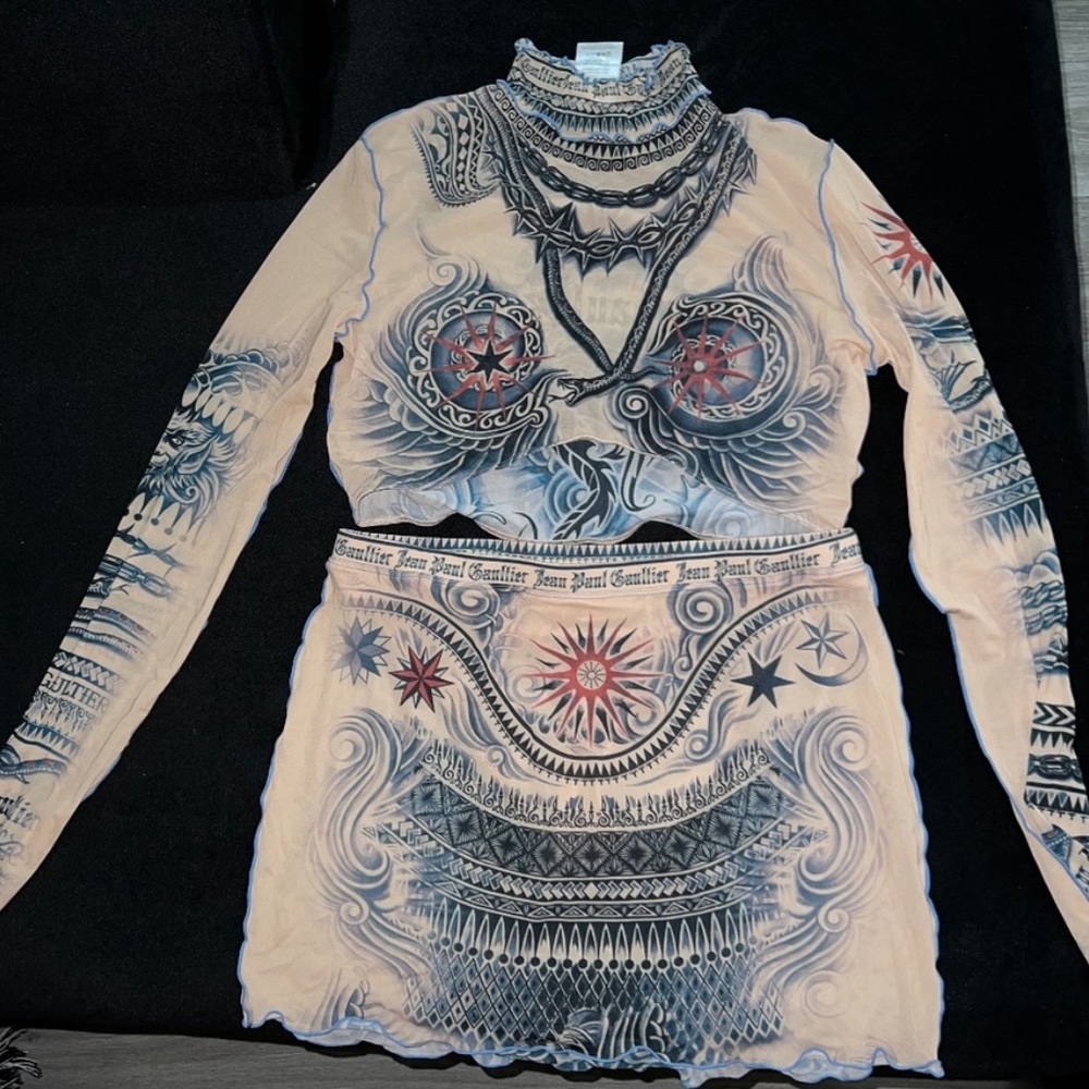 Jean Paul Gaultier two piece.